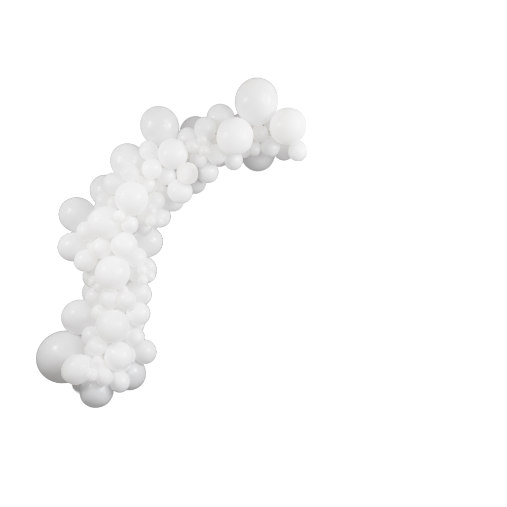 Custom DIY Half Balloon Arch