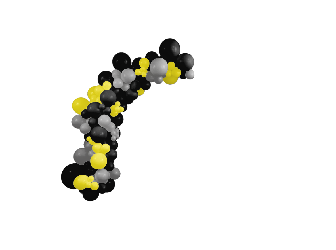 Custom DIY Half Balloon Arch