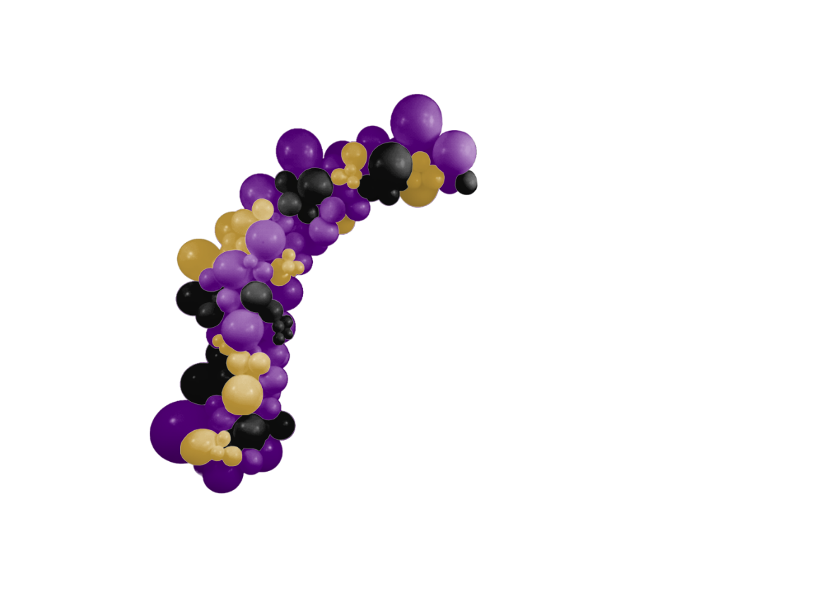 Custom DIY Half Balloon Arch