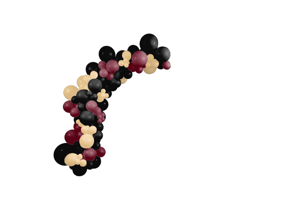 Custom DIY Half Balloon Arch