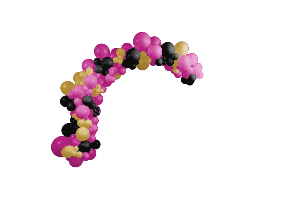 Custom DIY 3/4 Balloon Arch | Elevated Events Co