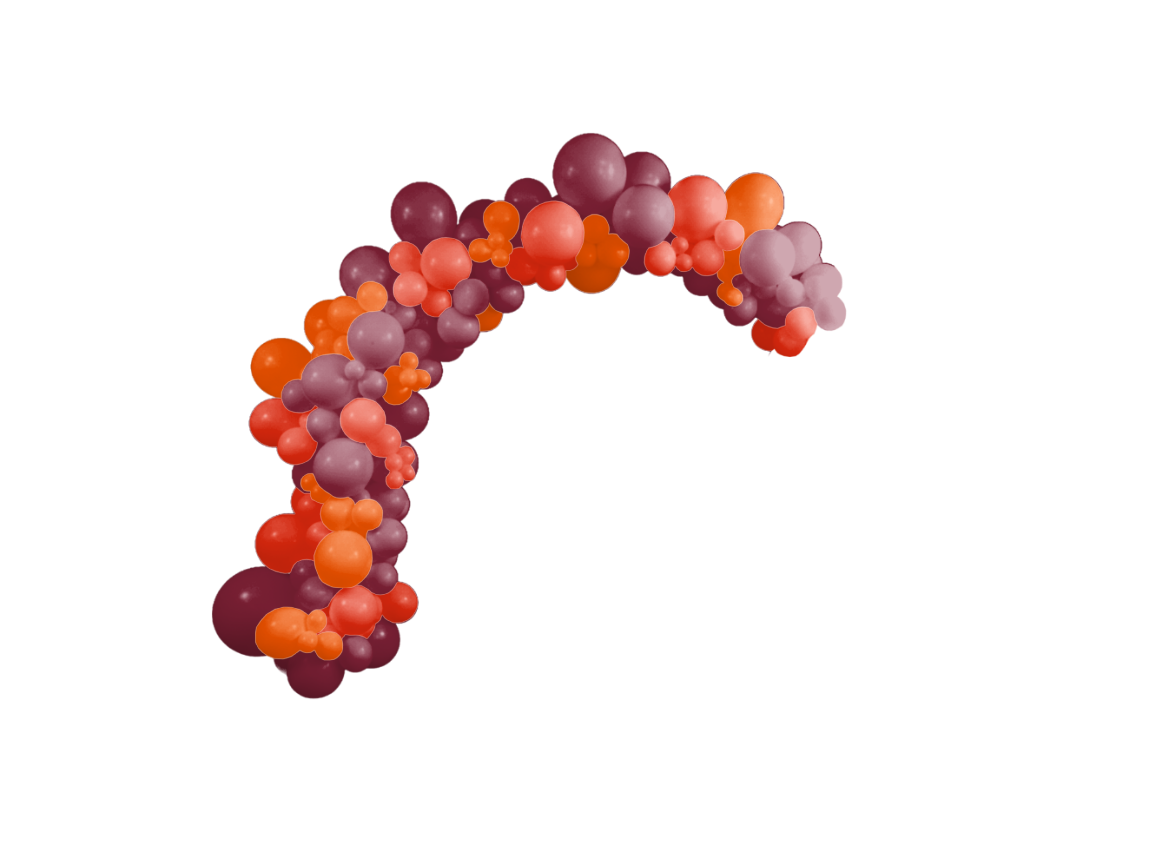 Custom DIY 3/4 Balloon Arch | Elevated Events Co